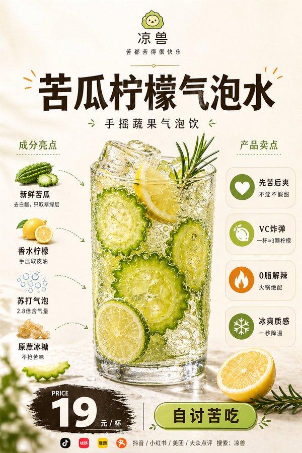 餐饮品牌商业促销海报