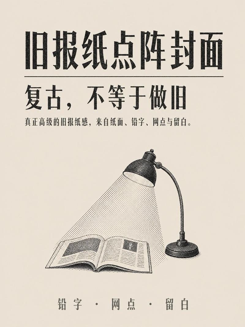 复古铅印极简点阵海报生成指南