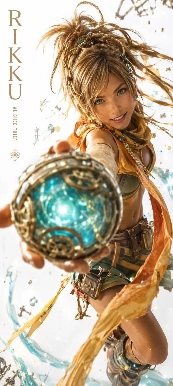 最终幻想琉克超写实电影感角色肖像