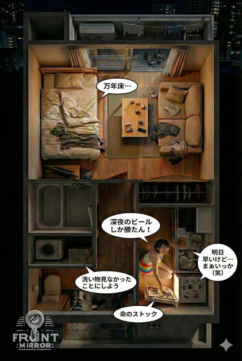 凌晨两点的秘密俯视视角