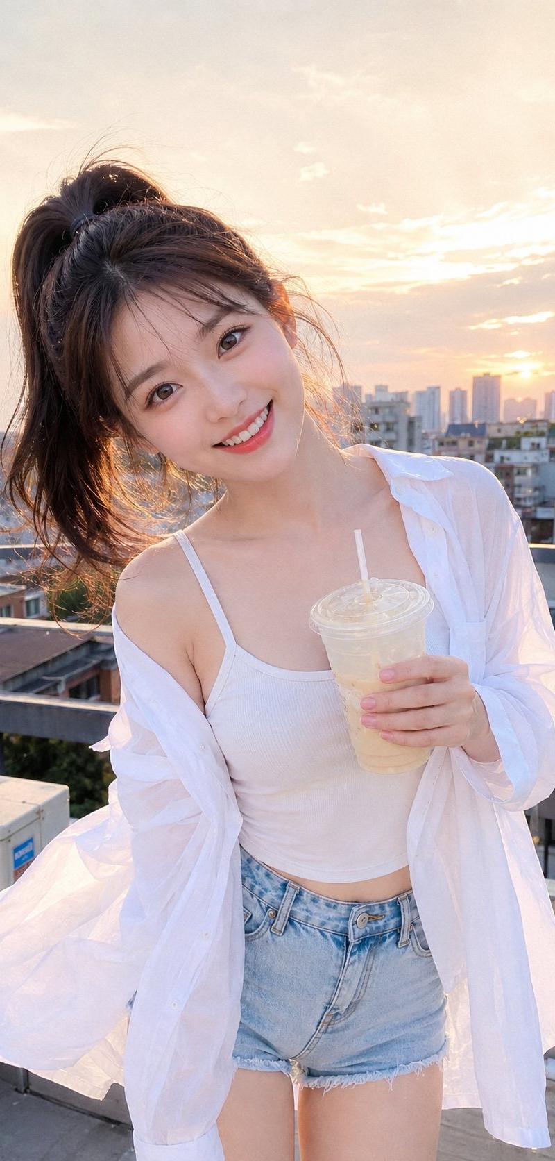 柔光CCD夏日元气初恋感写真