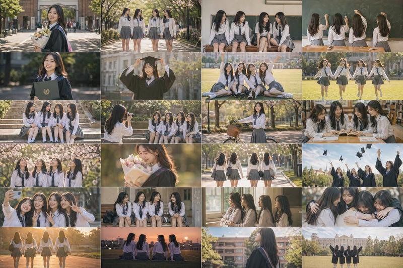 春日校园毕业季少女回忆录