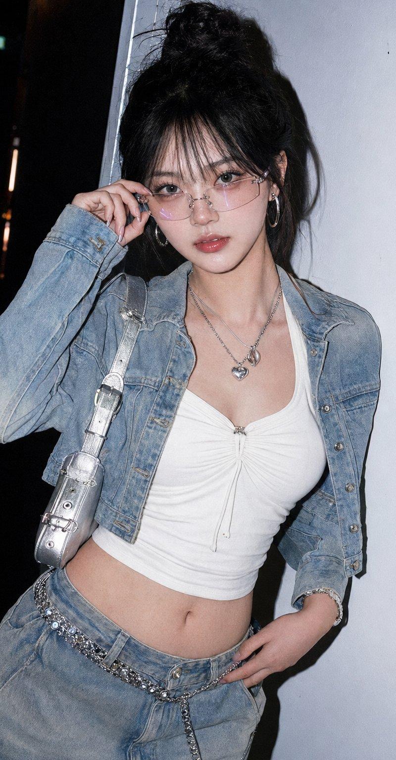 超现实的Y2K时尚肖像