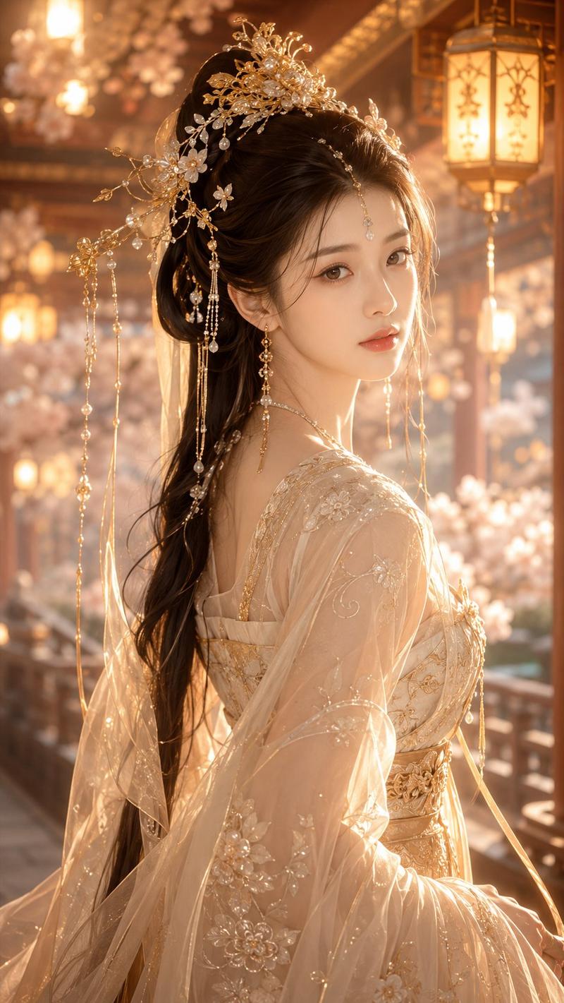 唐风仙侠贵气女主精修写真