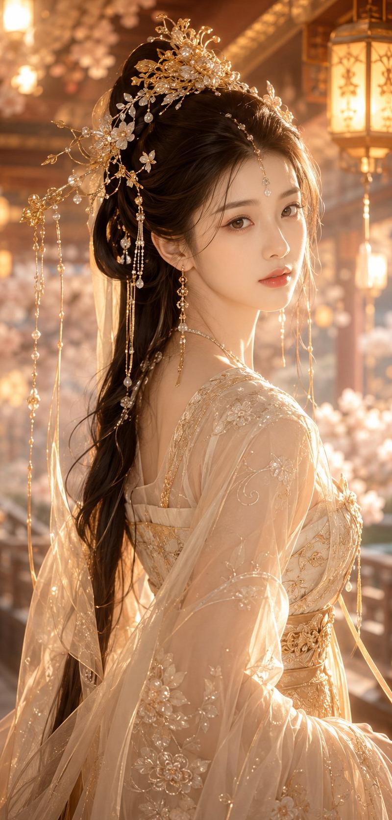 唐风仙侠贵气女主精修写真