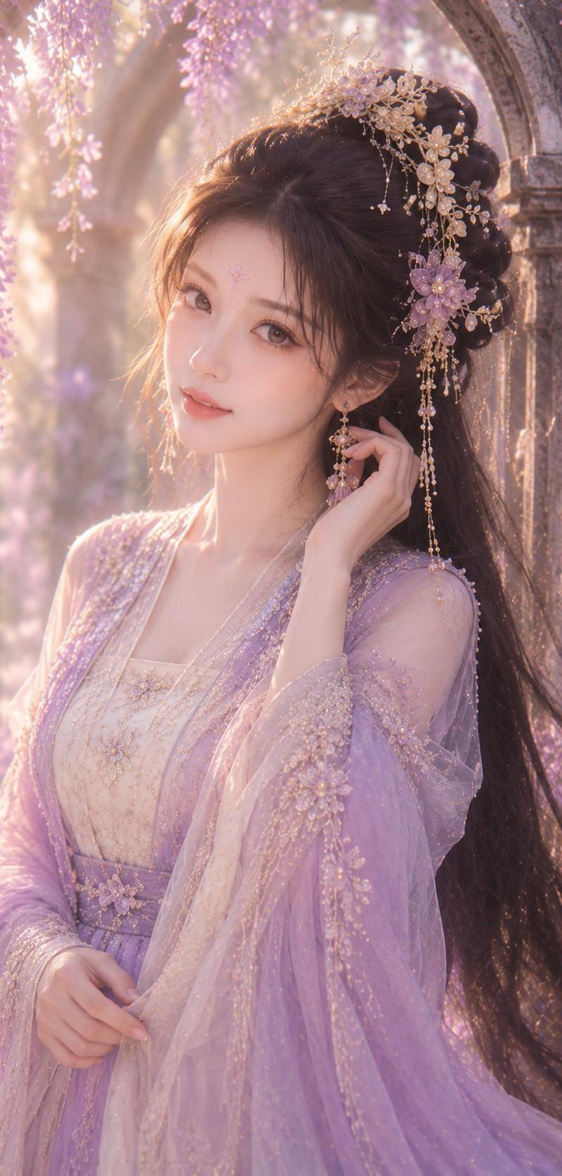 唐风幻想古装女性角色梦幻写真