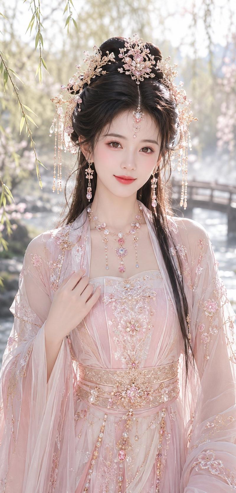 唐风幻想古风仙侠春日女主写真