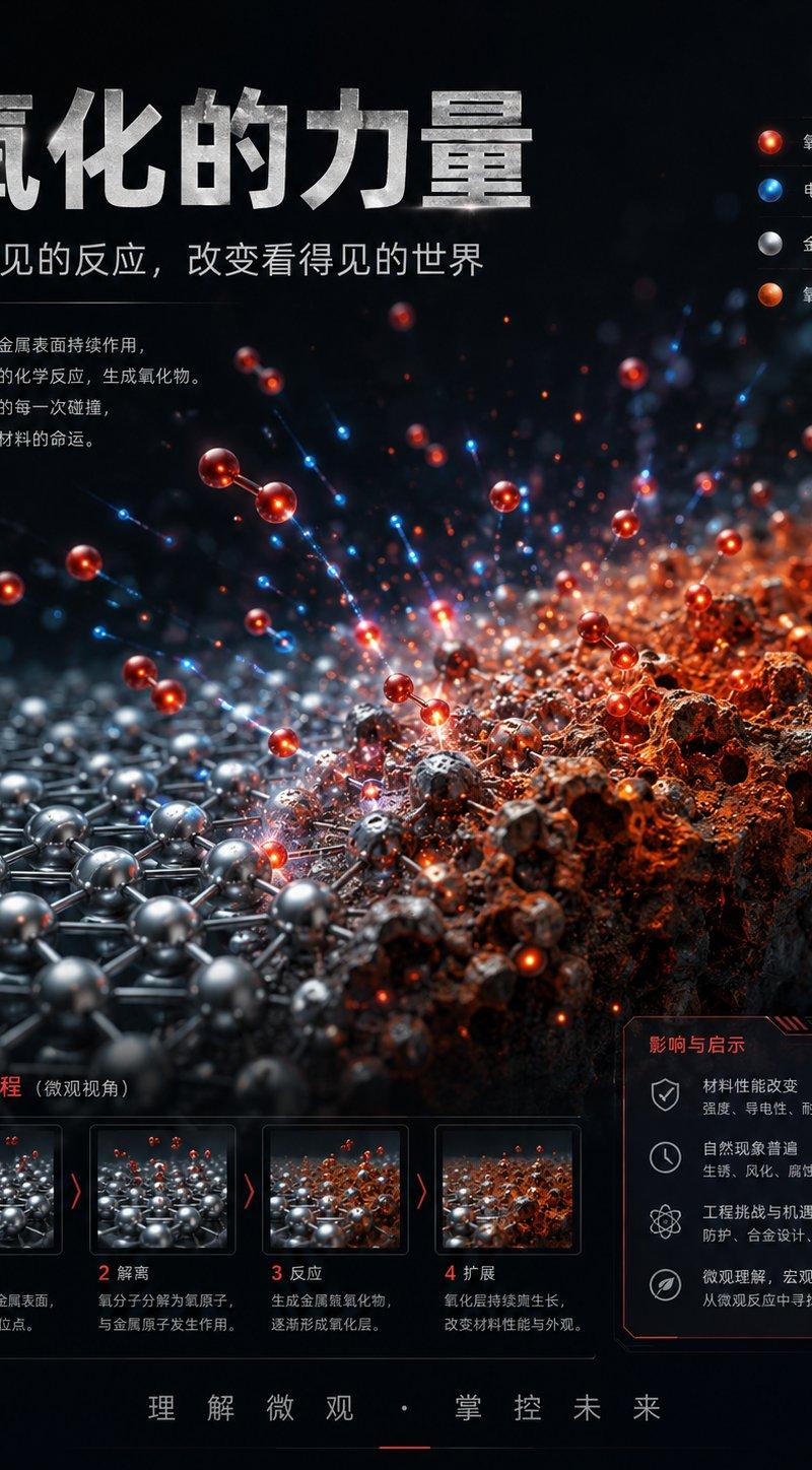 氧化的力量艺术展览海报