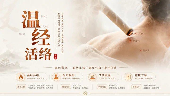 传统文化视觉气质项目宣传长图