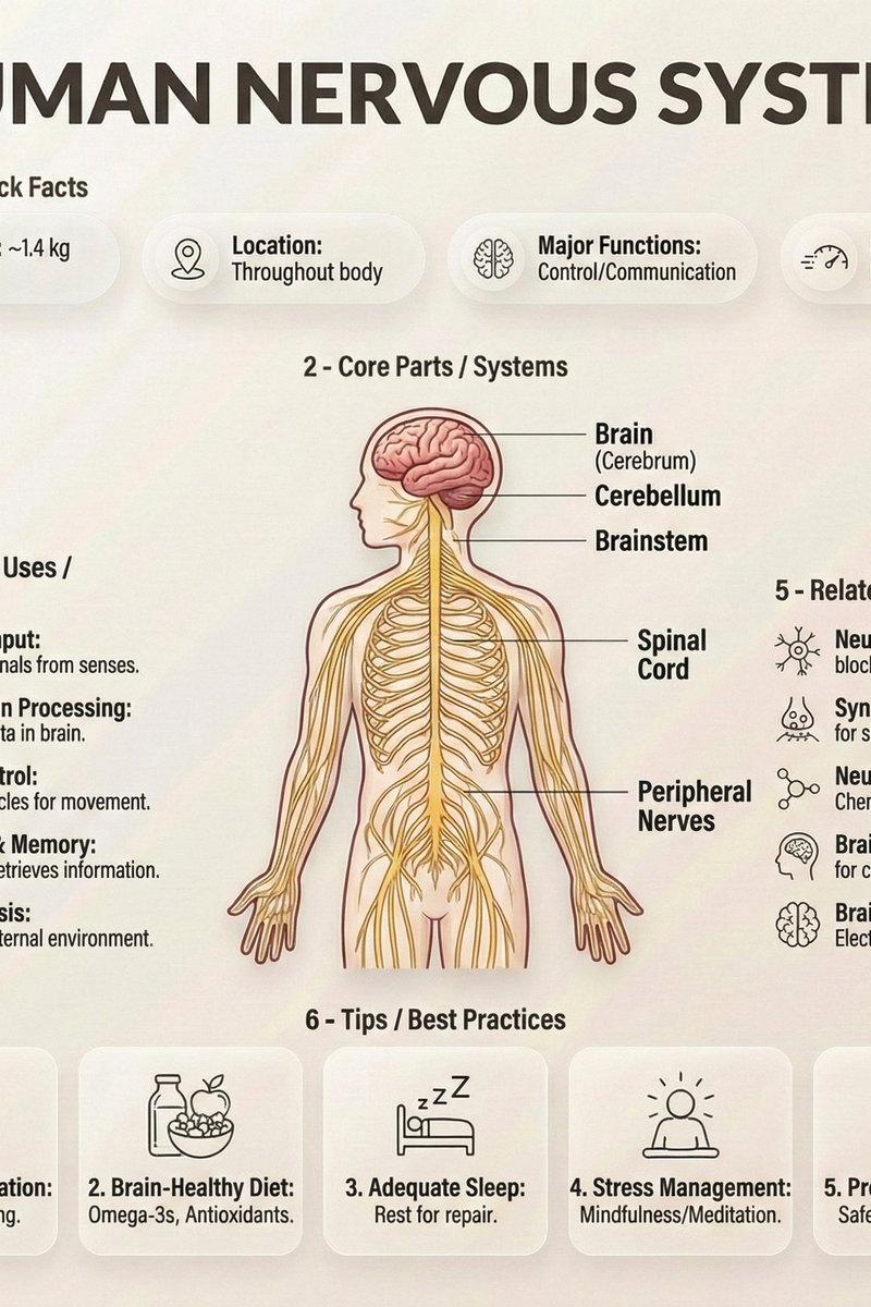 极致洁净感人体全身超精细解剖结构图