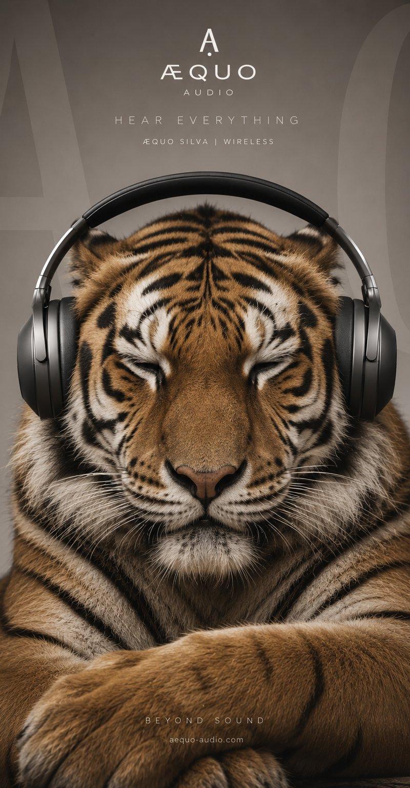 超写实豪华音频海报银背大猩猩