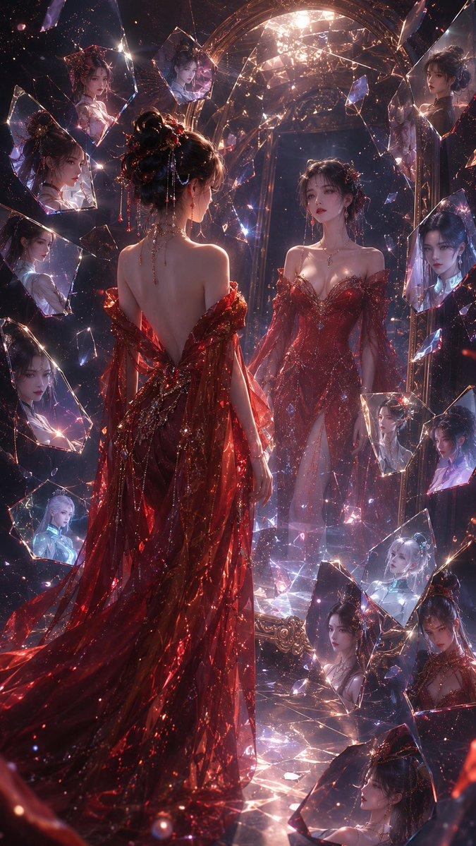 9:16 竖版东方幻梦美女图