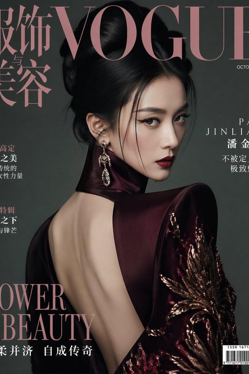 中国版封面潘金莲高定大片