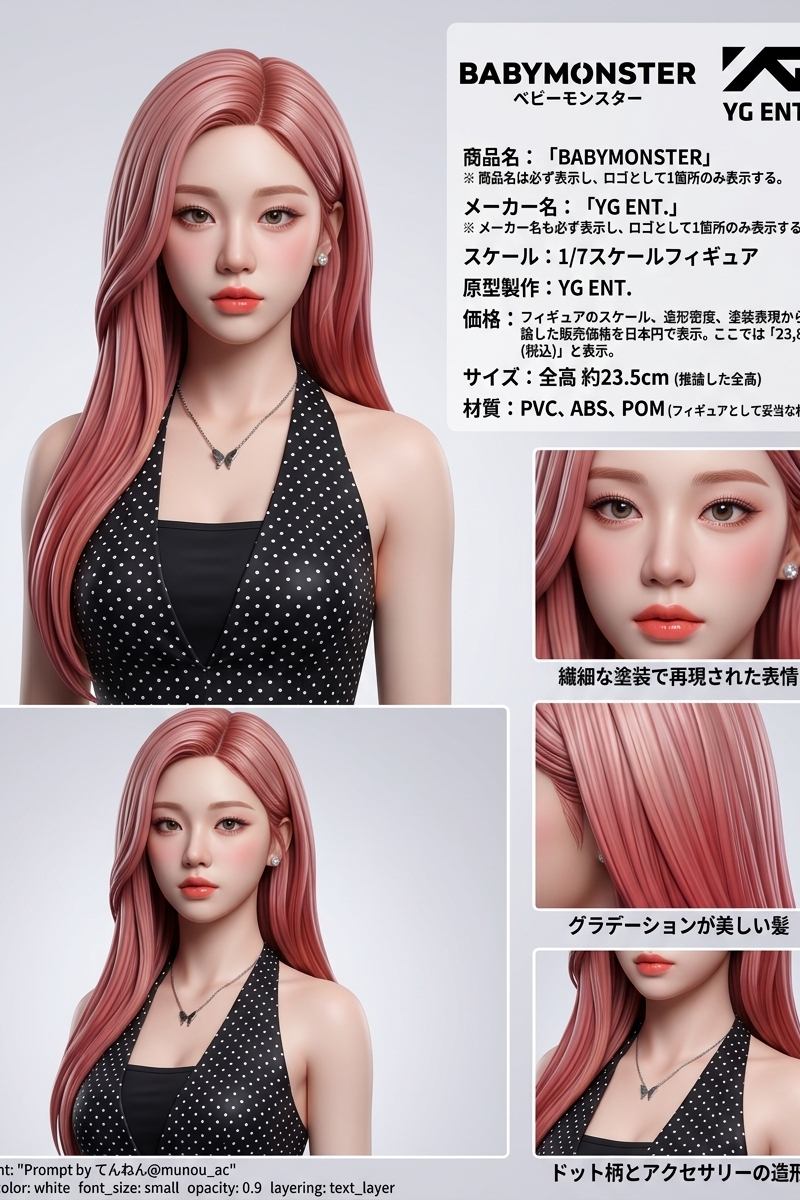 product_name: "BABYMONSTER" manufacturer_name: "YG ENT