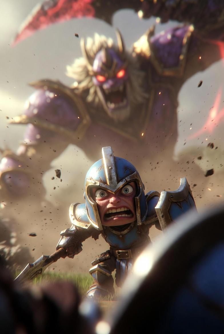{ "subject": { "description": "A blue-side melee minion in Summoner's Rift, firs