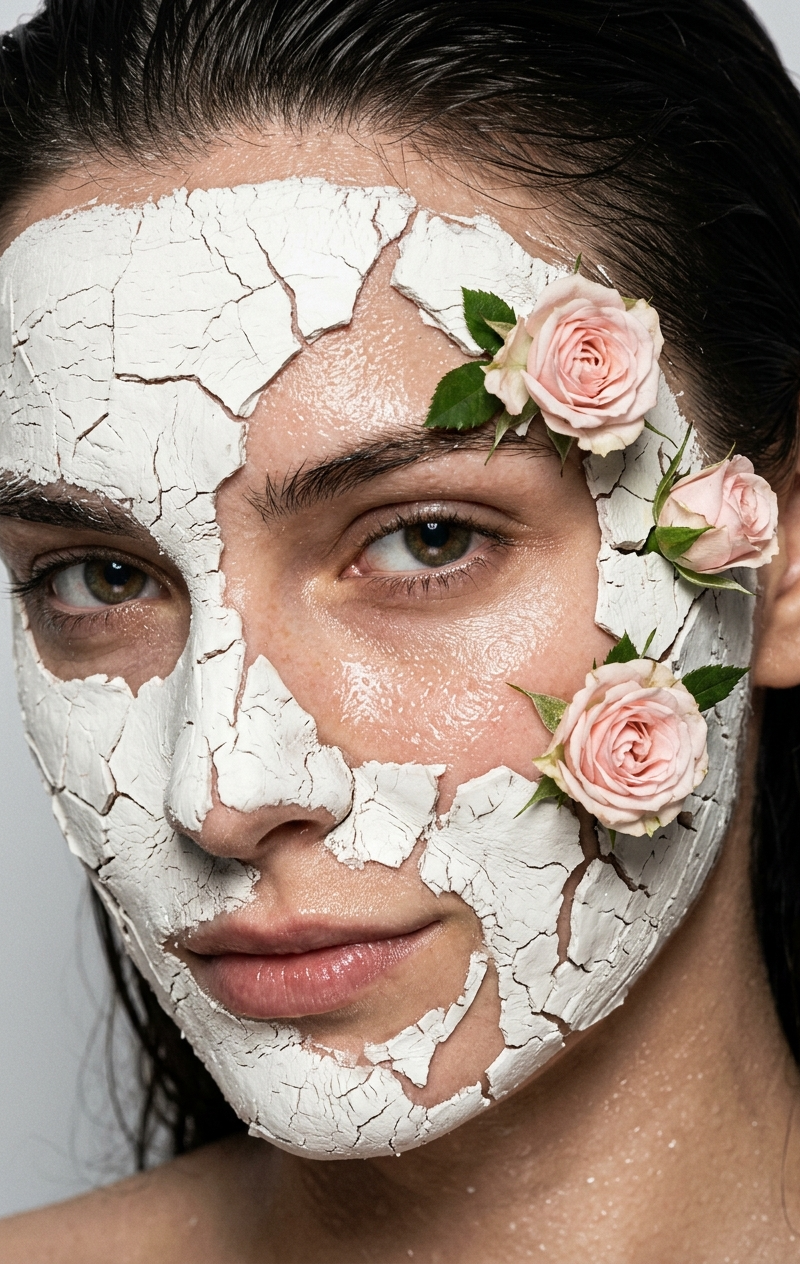 { "vibe_title_en": "Living Ceramic Texture", "master_prompt": "A hyper-realistic
