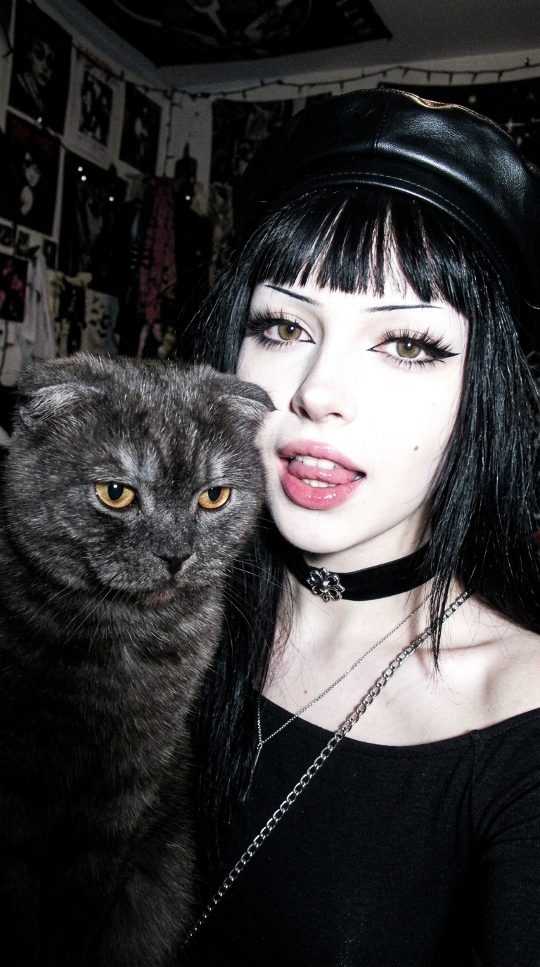 18-22 years old, [body temperament], black long straight hair, straight bangs, [