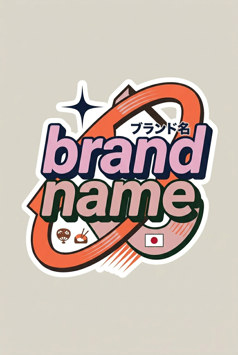 [BRAND NAME] Act as a Senior Vector Graphic Designer specializing in Y2K Japanes