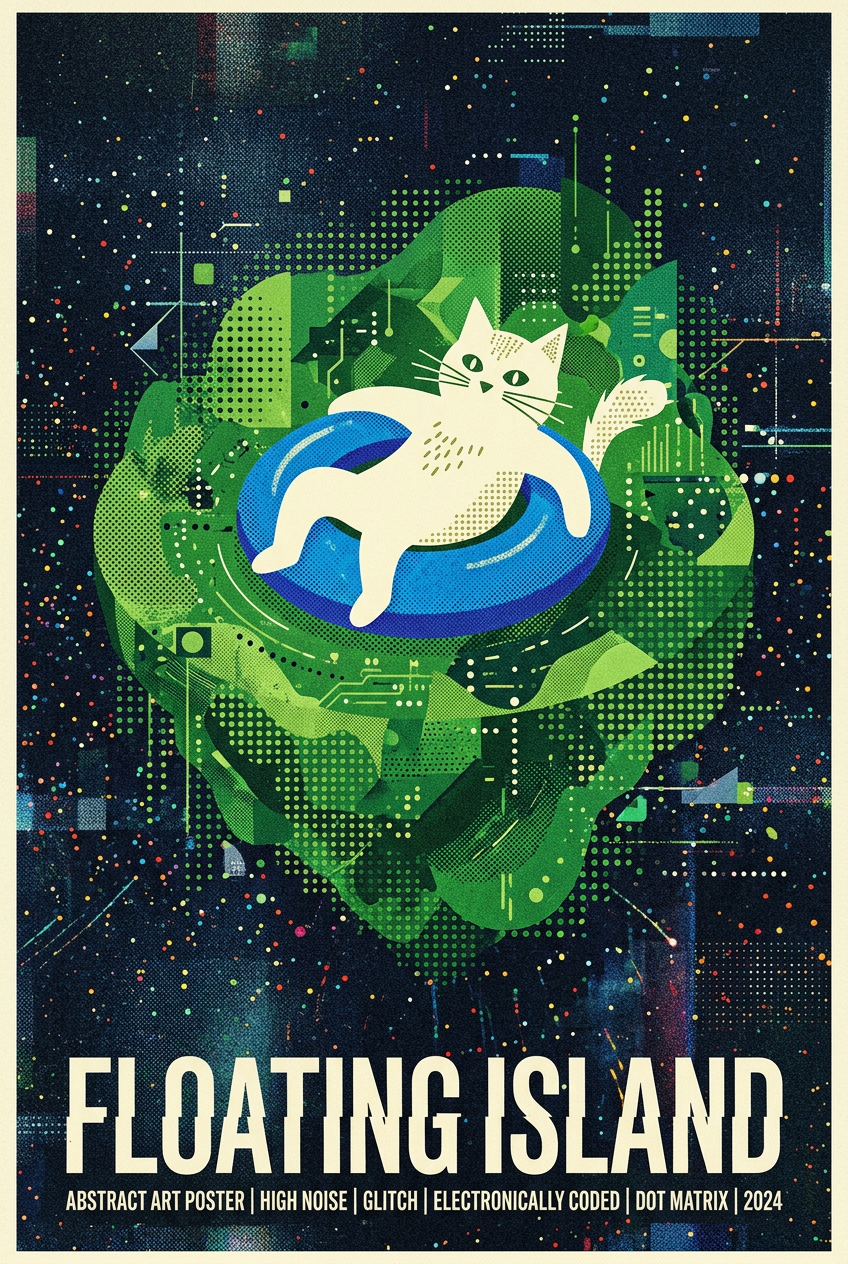 Design an artsy poster
