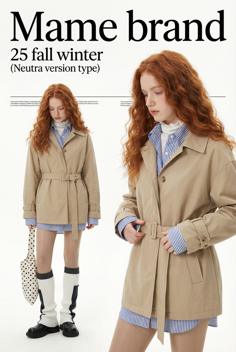 { "subject": { "description": "A high-fashion editorial studio poster featuring 