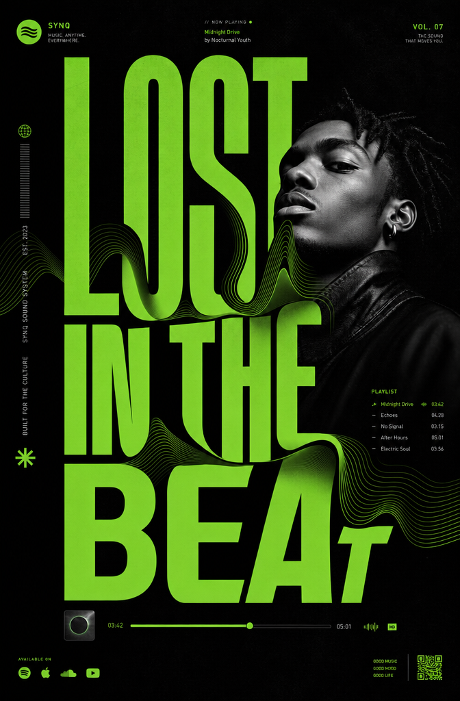 [SPOTIFY — LOST IN THE BEAT] Act as Spotify Creative Studio, AKQA, Buck, COLLINS