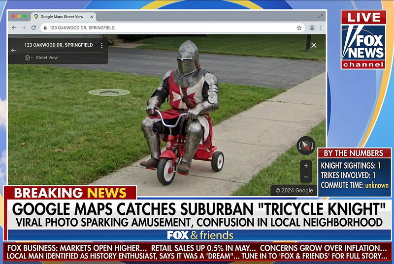 screenshot of google maps catches someone doing something they really, really sh