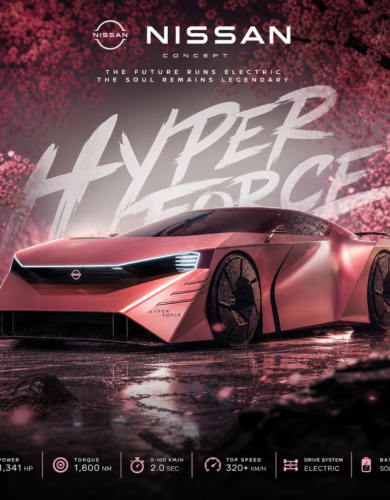 Create an ultra-premium cinematic automotive poster artwork in square format (1:
