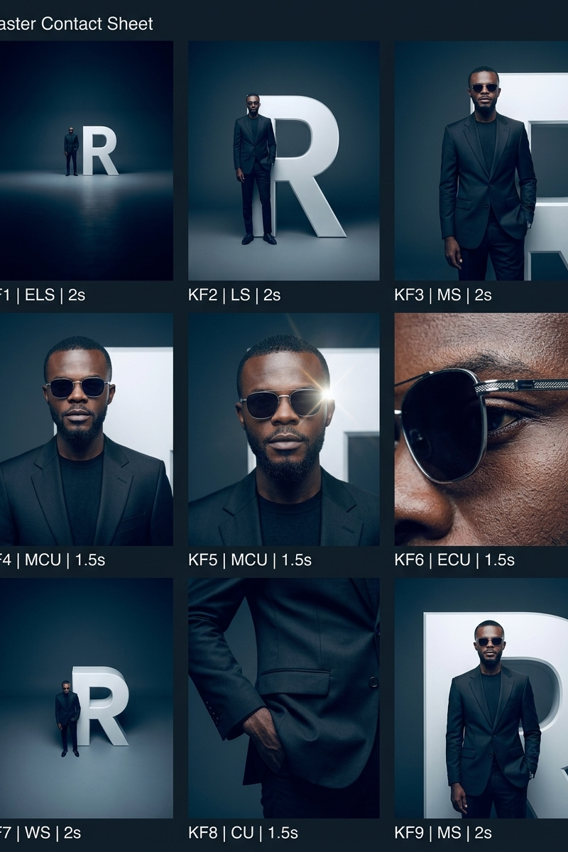 You are an award-winning trailer director, cinematographer, and storyboard artis