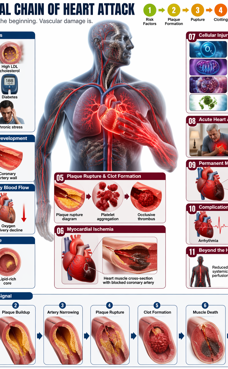 { "type": "comprehensive medical infographic", "style": "highly detailed 3D medi