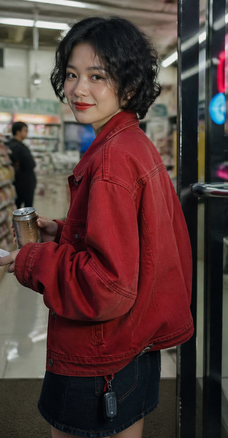 Style: Ultra-realistic 35mm film photography, cinematic street editorial style,