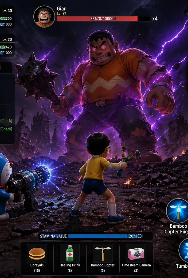 A high-resolution, photorealistic 3D action RPG mobile game screenshot of an epi