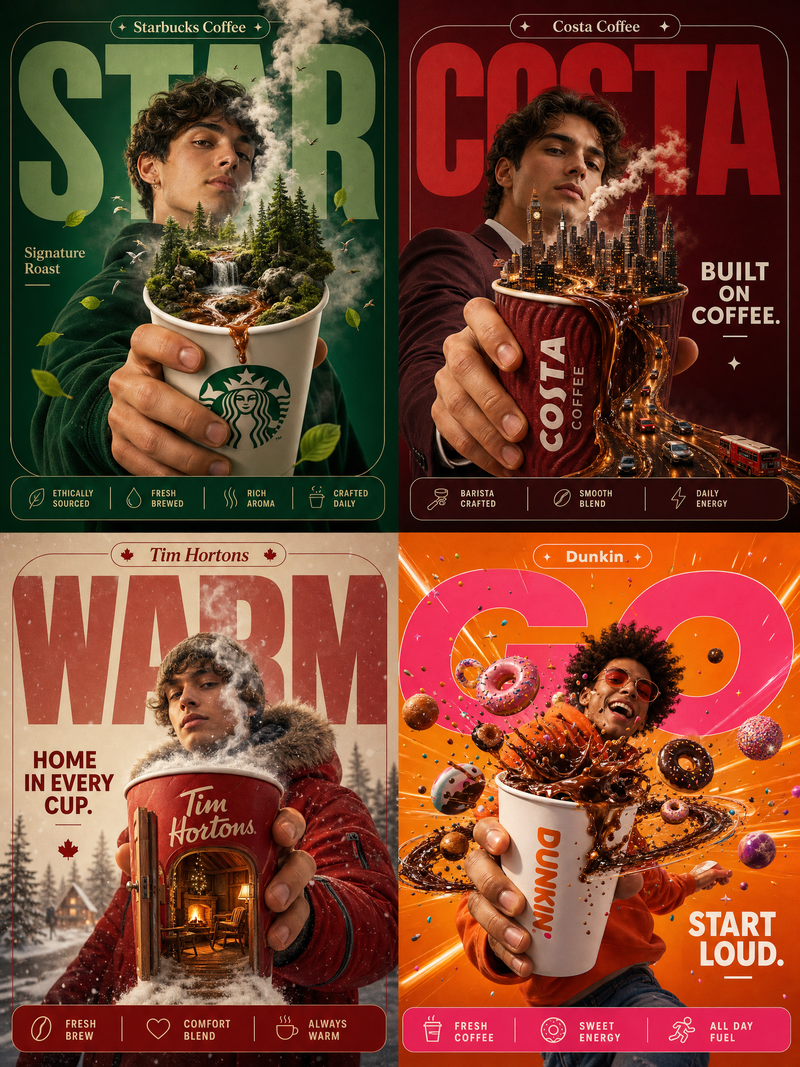 FORMAT: 4:5 vertical premium poster, 8K, bold commercial layout × surreal realis