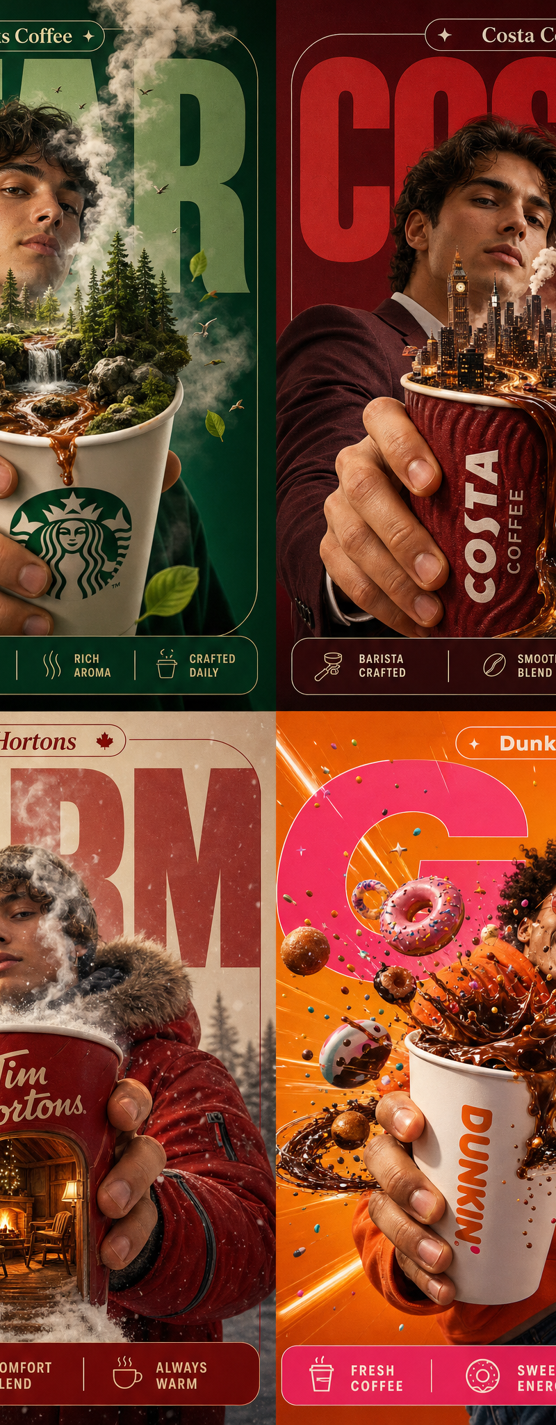 FORMAT: 4:5 vertical premium poster, 8K, bold commercial layout × surreal realis