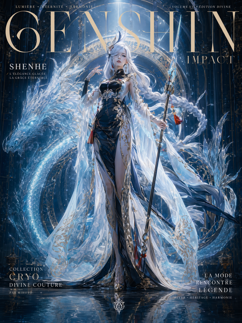 Ultra-detailed cinematic fantasy fashion magazine cover featuring {character_nam