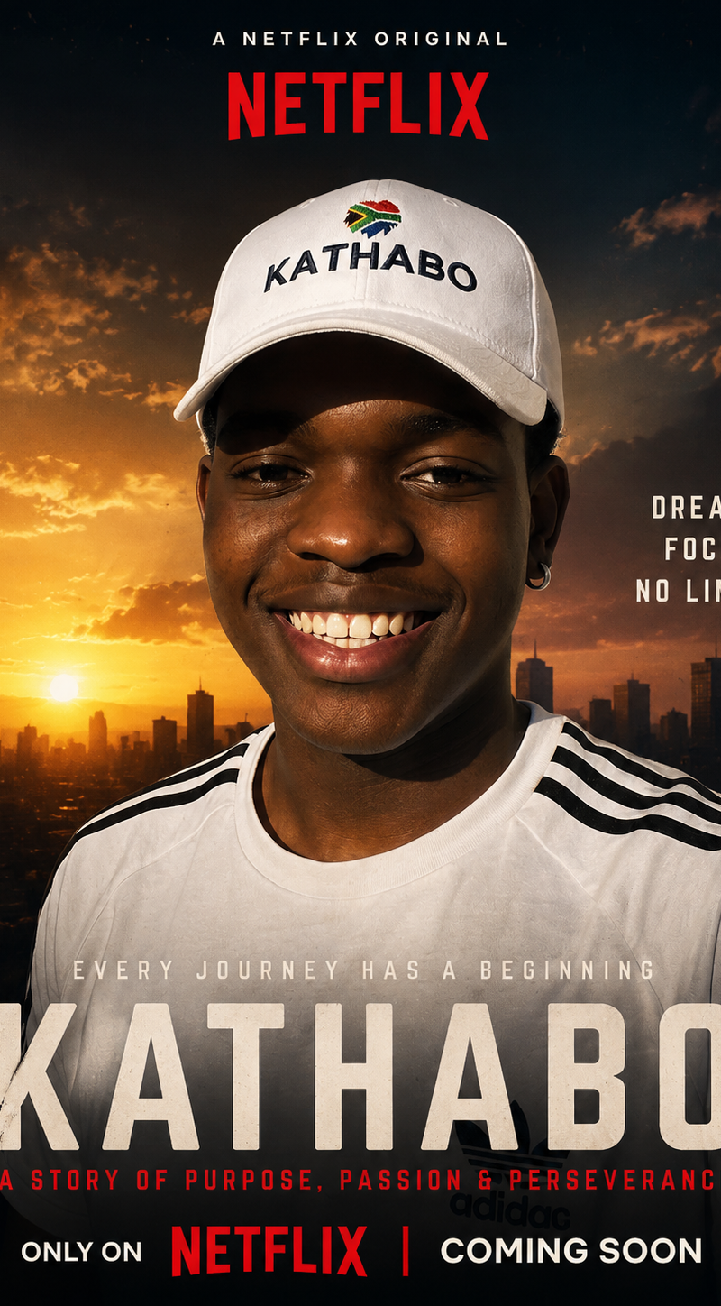 create a Netflix poster using this image