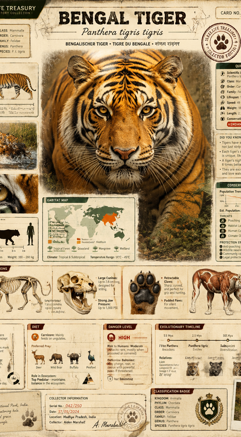 { "type": "image_prompt", "title": "WILDLIFE TREASURY — COLLECTOR ENCYCLOPEDIA C