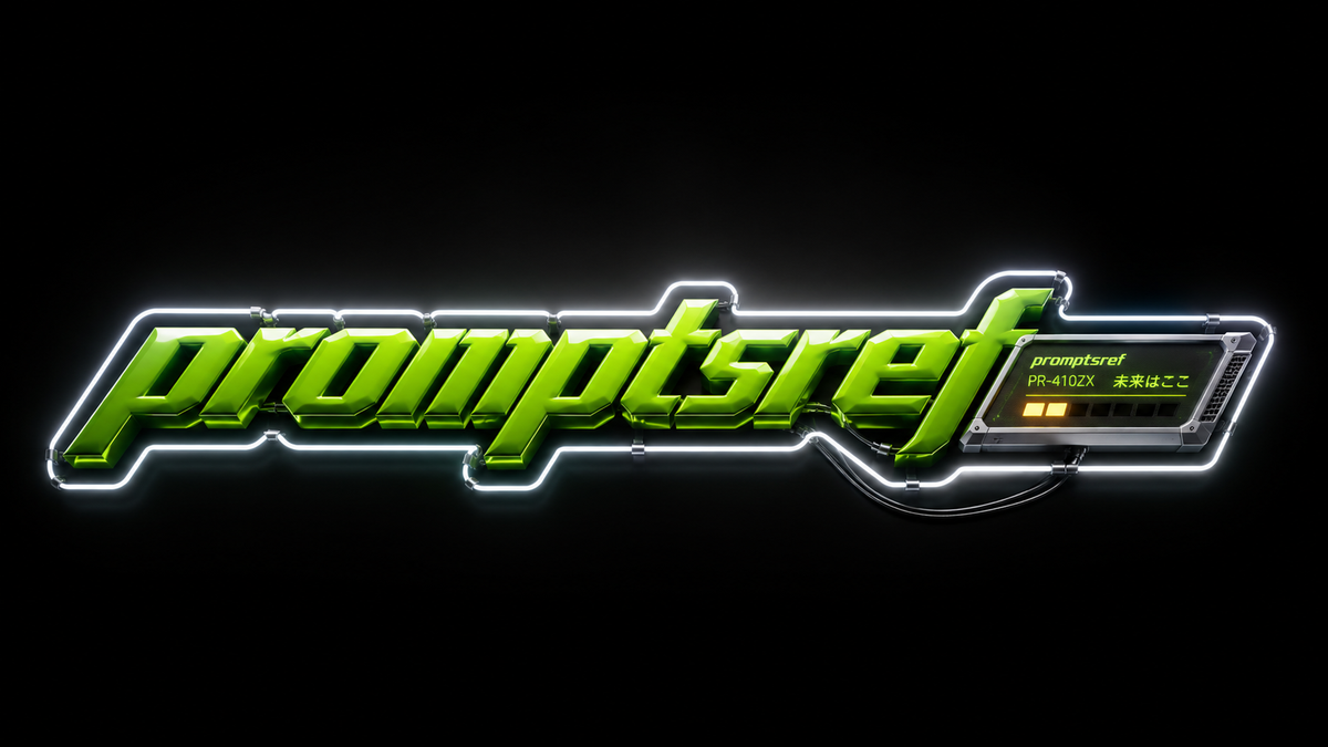 promptsref | vibrant lime green Act as a 3D Motion Graphics Director and CGI Typ