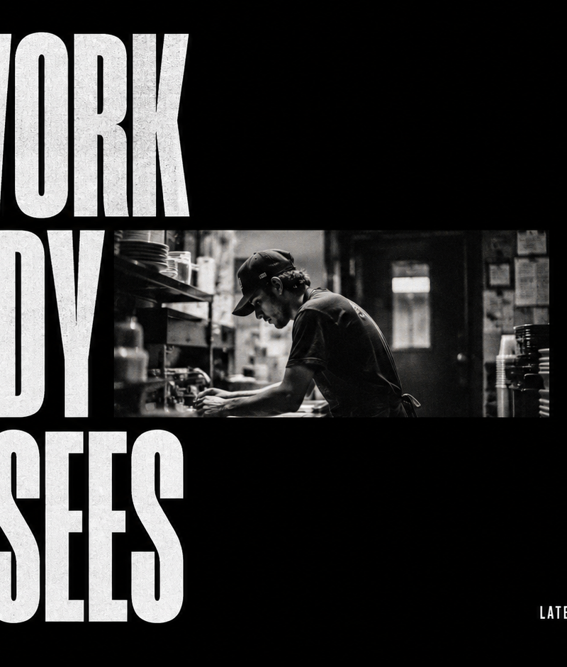 { "style_rules": { "background": "pure black (#000)", "typography": "ultra-conde