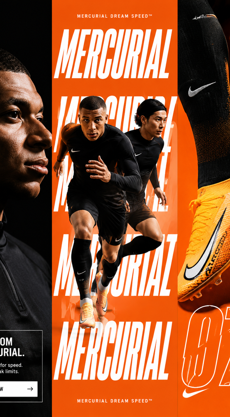 [BRAND NAME] Act as a Senior Brand Art Director creating a horizontal triptych h