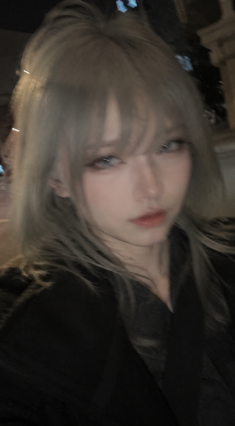Create an image where the character looks more like a real and beautiful person,