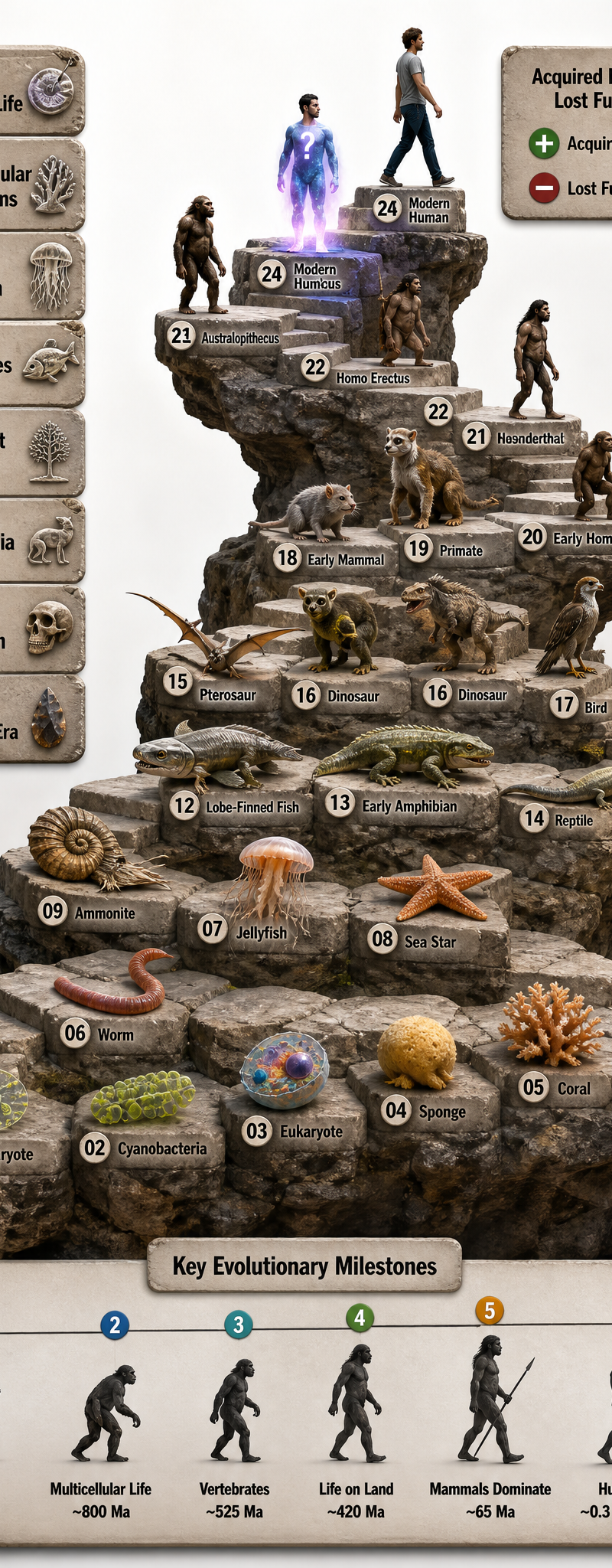 { "type": "evolutionary timeline infographic", "instruction": "Using REFERENCE_0