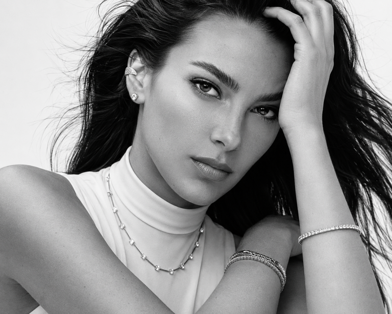 Create an ultra-realistic editorial close-up portrait using the reference image 