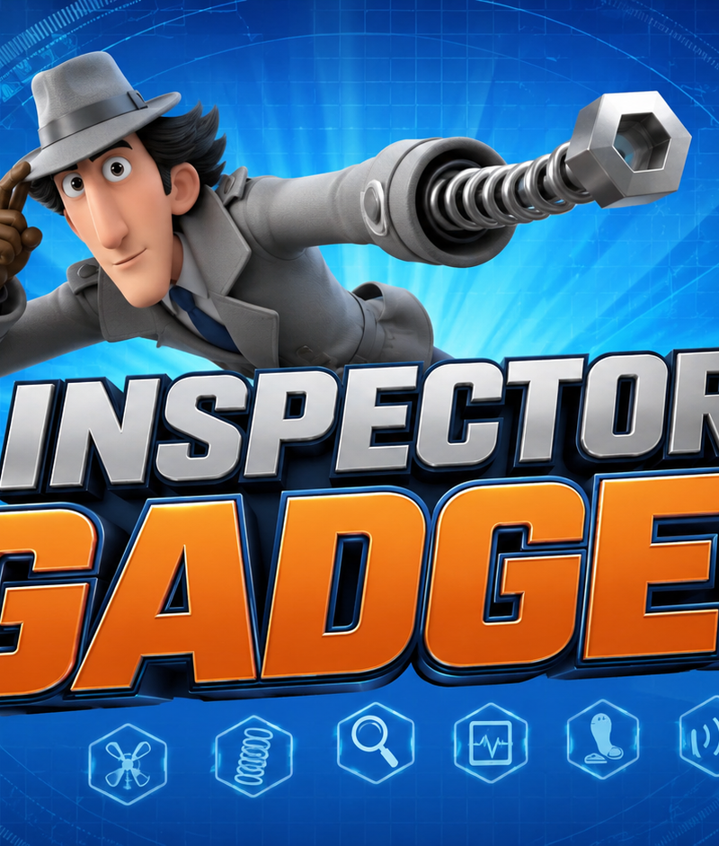 Inspector Gadget 2015 Title Card Remake Version
