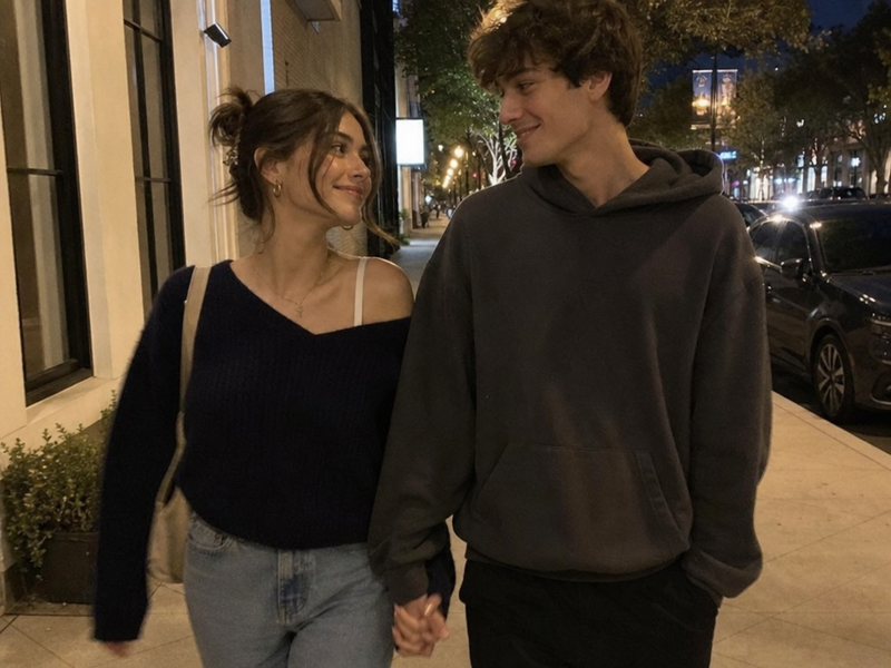 I need a picture of me and a guy holding hands