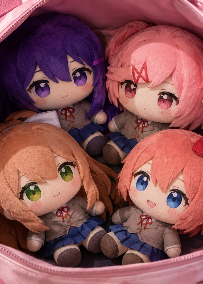 Now add the other dokis In the bag