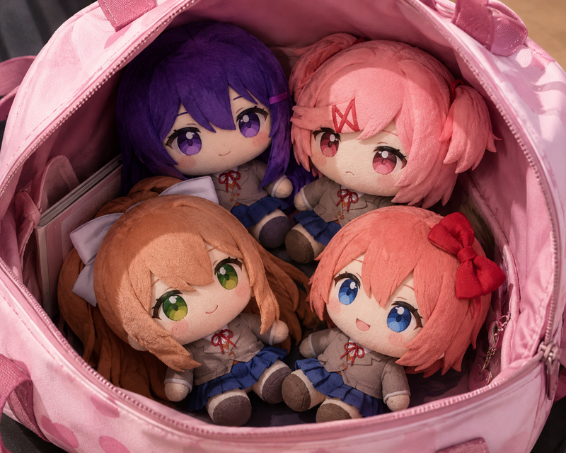 Now add the other dokis In the bag