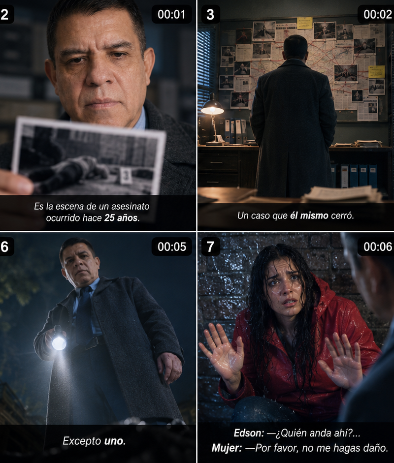 [STORYBOARD PROMPT] - SEGMENT 1/3 (0s–8s) STYLE: Cinematográfico Realista, 35mm 