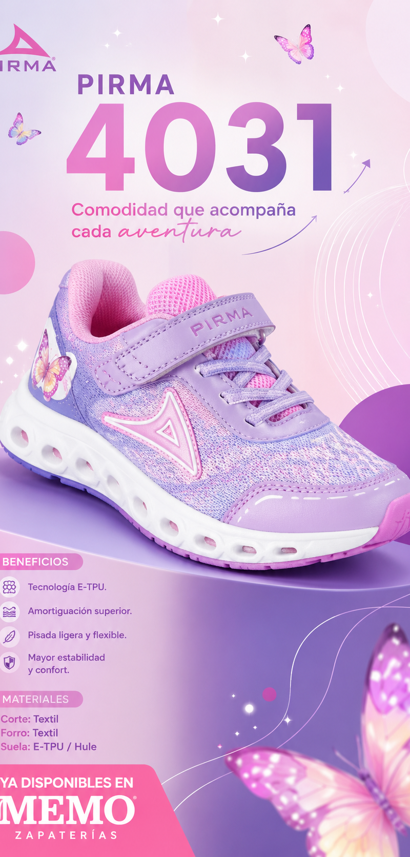 MEIGEN AI – CAMPAÑA PREMIUM | PIRMA NIÑA 4031IMÁGENES ADJUNTASSe adjuntan los si