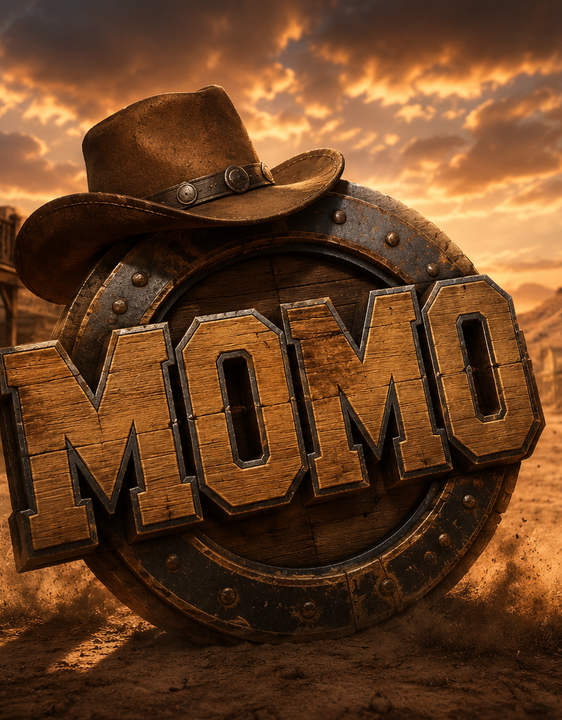 Replace the 7 with the MOMO and put the logo in the wild west
