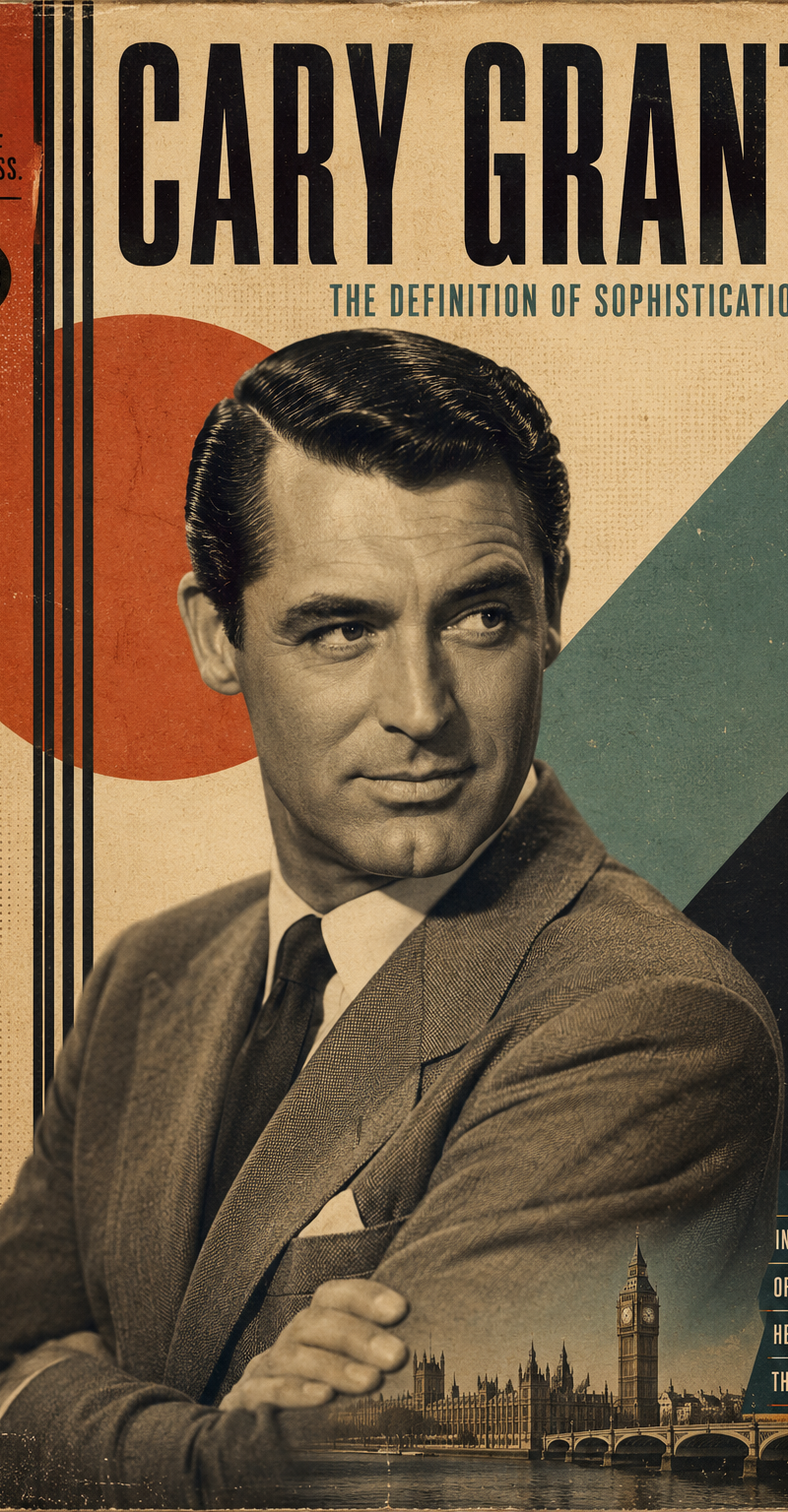 Create a premium 1950s–1960s vintage editorial poster featuring [Subject] as the